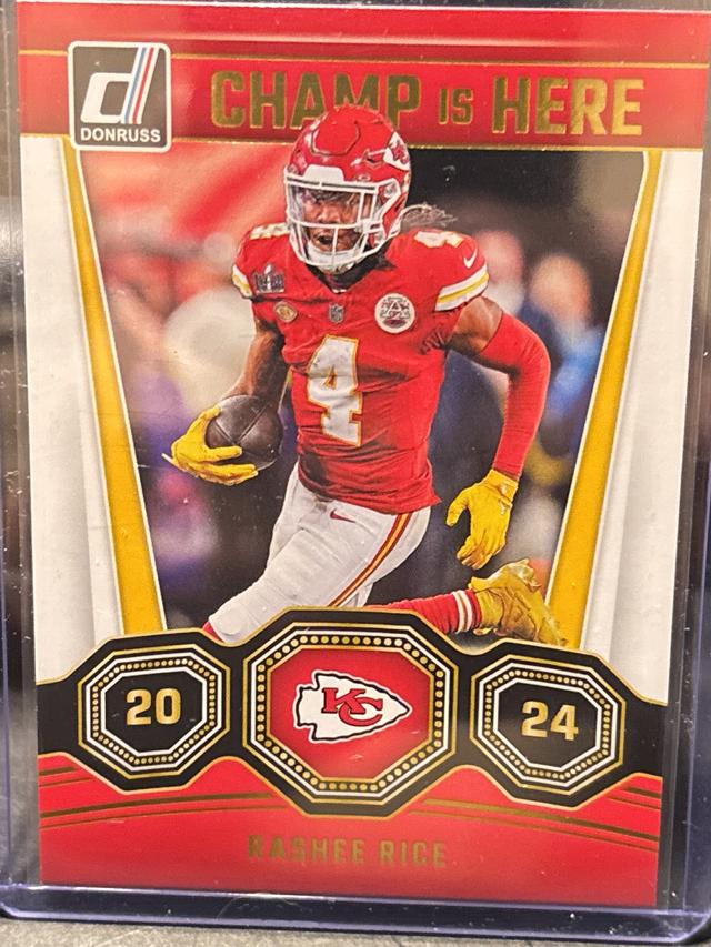 2024 Donruss Football Rashee Rice Champ Is Here #4