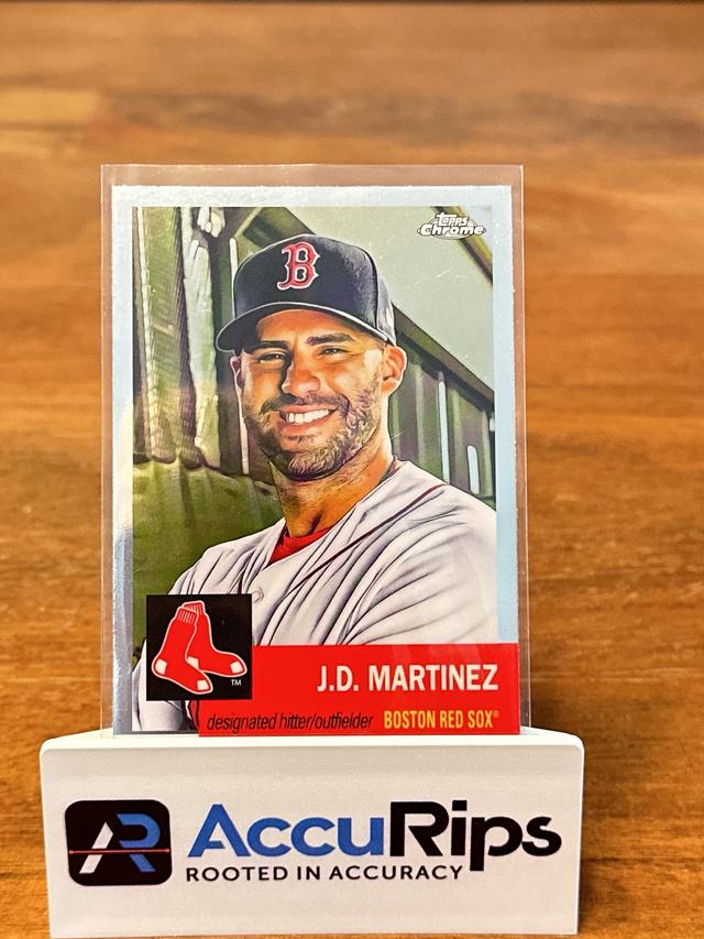 2022 Topps Chrome Platinum J.D. Martinez ﻿Base Set #183