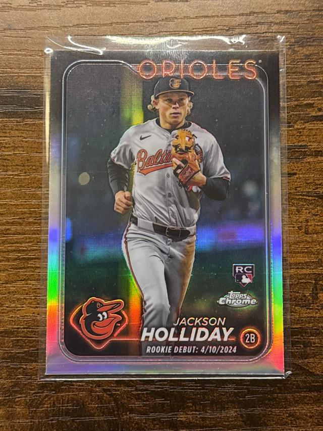 2024 Topps Chrome Update Jackson Holliday ﻿RC Refractor #USC89