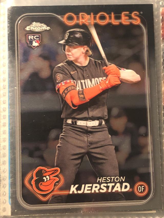 2024 Topps Chrome Heston Kjerstad ﻿Base Set #142