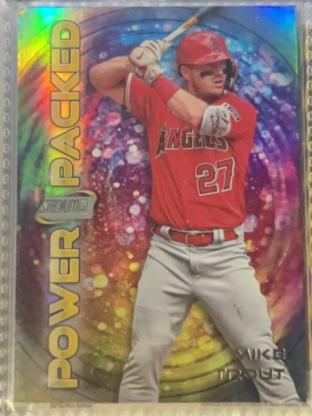 2024 Topps Stadium Club Mike Trout Power Packed #PP-19