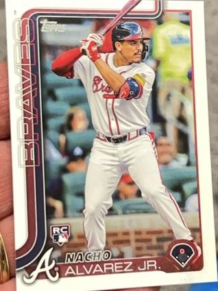 2025 Topps Series 1 Nacho Alvarez Jr. ﻿Base Set #223