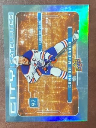 2024-25 Upper Deck Series 1 Connor McDavid City Satellites #CS-3