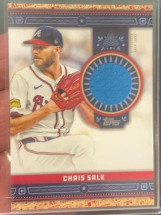 2024 Topps Update Series Chris Sale All-Star Stitches #ASR-CS