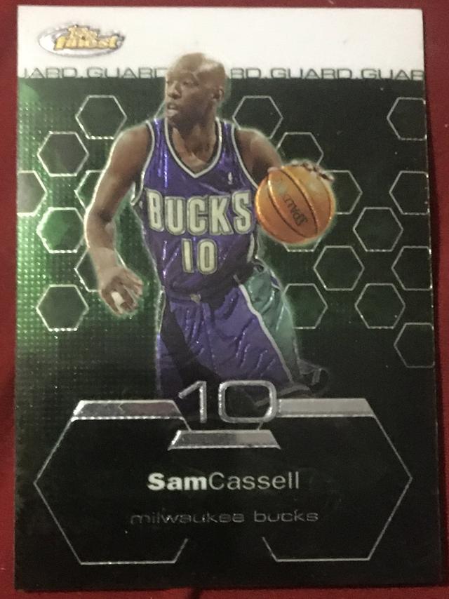 2002-03 Topps Finest Sam Cassell ﻿Base #79