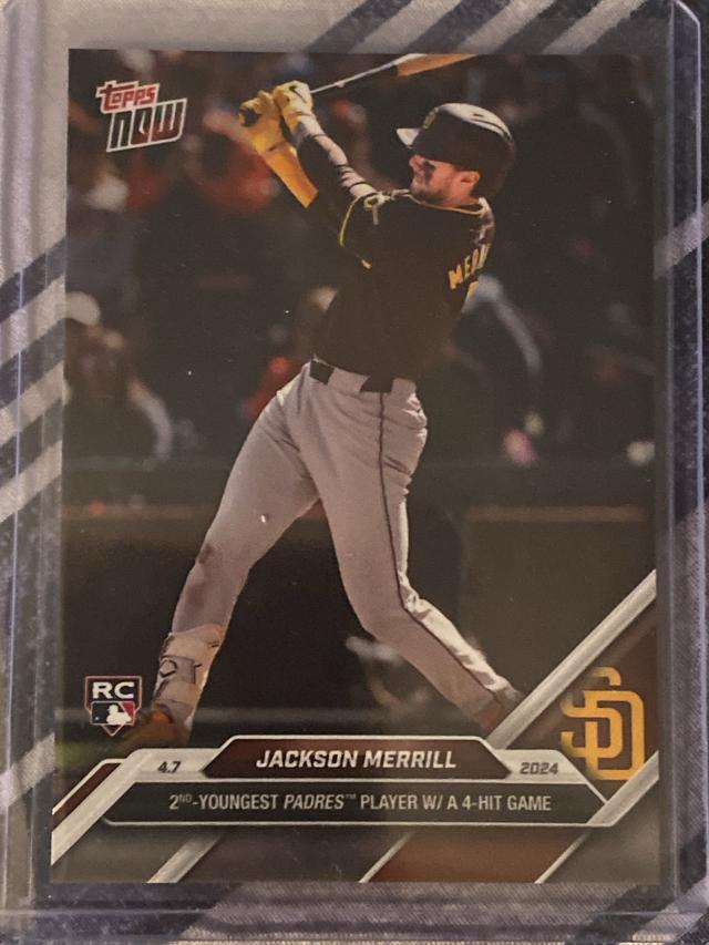 2024 Topps Now Jackson Merrill  ﻿MLB #45