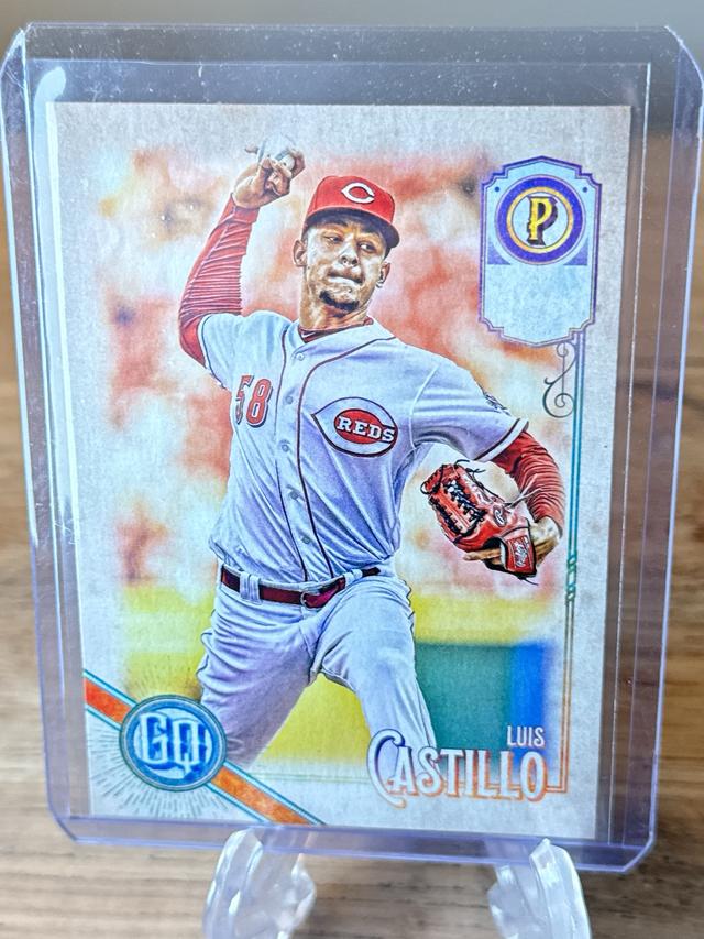 2018 Topps Gypsy Queen Luis Castillo Base Set Missing Blackplate #207