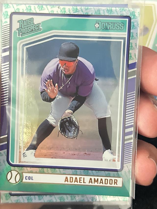 2024 Donruss Adael Amador Rated Prospects Liberty #169