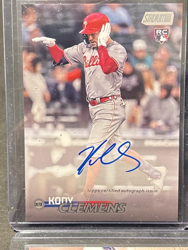 2023 Stadium Club Kody Clemens BASE CARDS AUTOGRAPH VARIATION #SCBA-KC