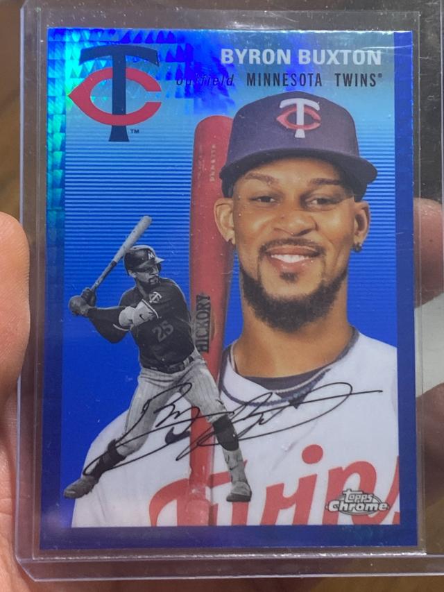 2023 Topps Chrome Platinum '54 Byron Buxton BASE CARDS #222