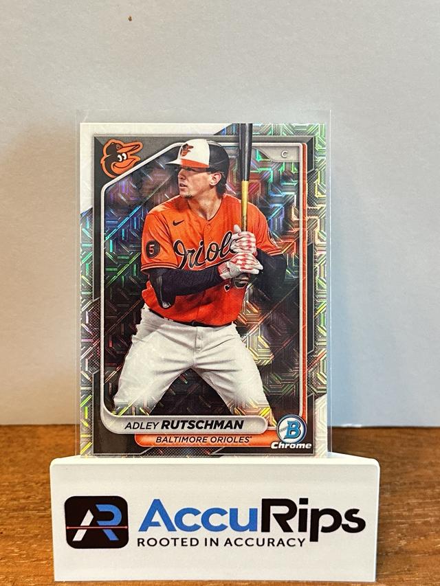 2024 Topps Chrome Adley Rutschman ﻿Base Set #80