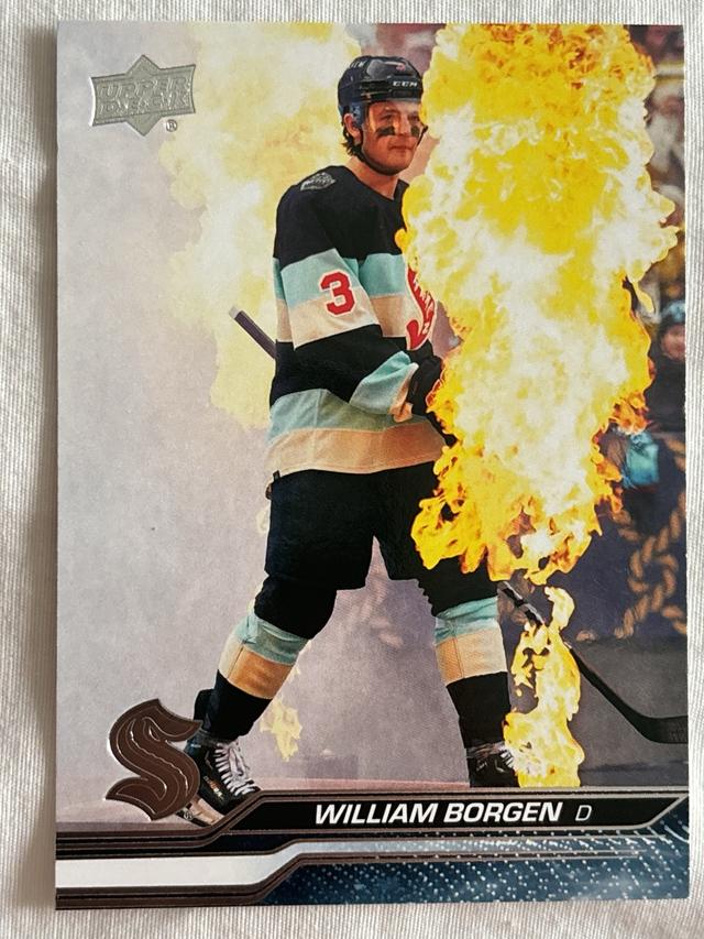 2023-24 Upper Deck Extended Series Hockey William Borgen ﻿Base Set #621