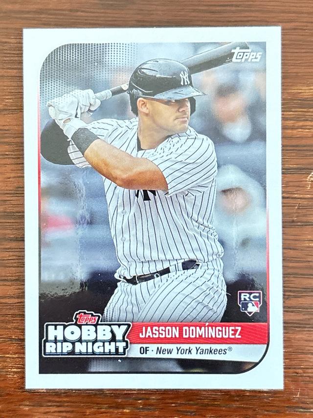 2024 Topps Hobby Rip Night Jasson Dominguez Base Set #20