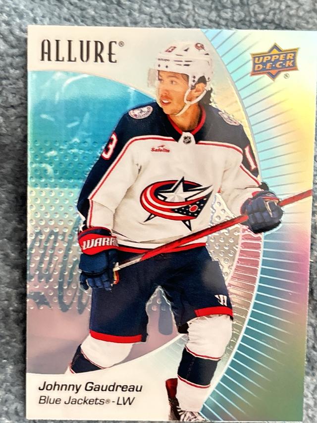 2023-24 Upper Deck Allure Johnny Gaudreau ﻿Base Set #43