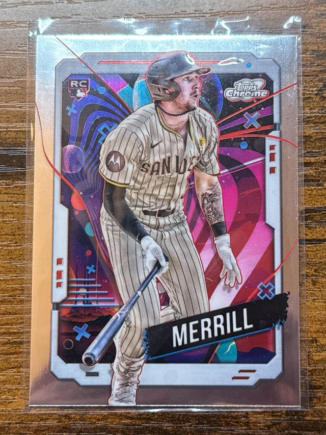 2024 Topps Cosmic Chrome Jackson Merrill RC Padres #194