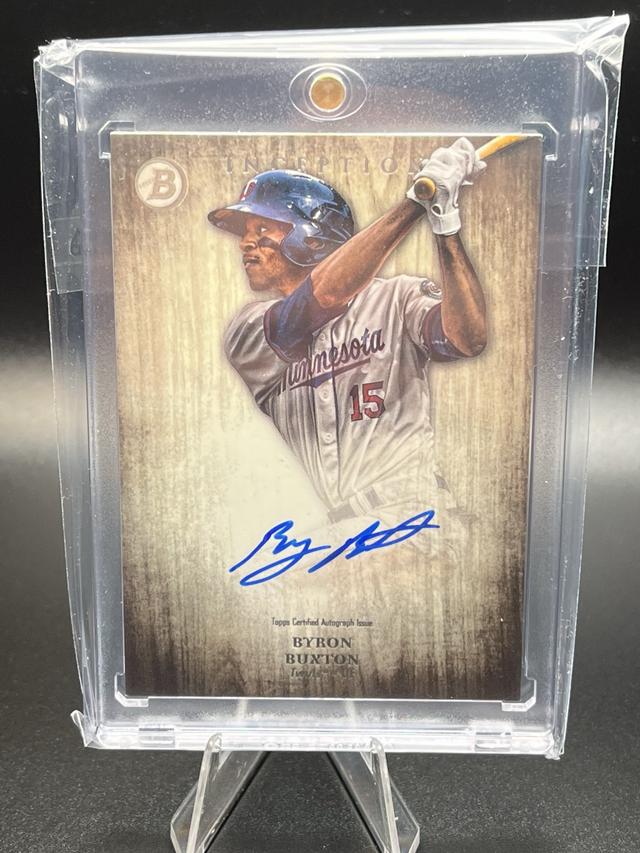 2014 Bowman Inception Byron Buxton Prospect Autographs Set #PA-BB