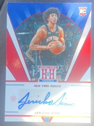 2021-22 Panini Chronicles Basketball Jericho Sims #HHR-JER