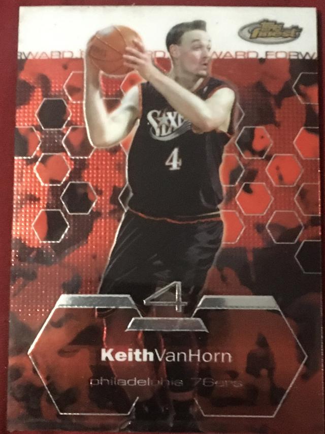 2002-03 Topps Finest Keith Van Horn ﻿Base #24