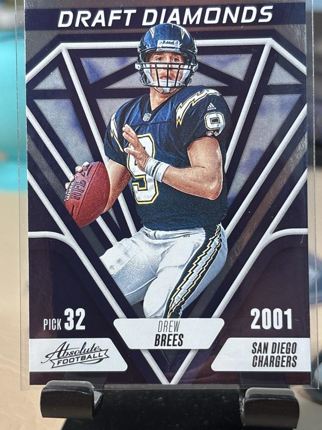 2023 Panini Prizm Football Drew Brees Franchise Legends Signatures Set #12