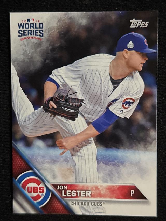 2016 Topps Chicago Cubs World Series Set Jon Lester ﻿Base #WS-17