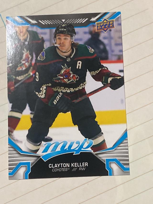 2022-23 Upper Deck MVP Clayton Keller Base Set #84