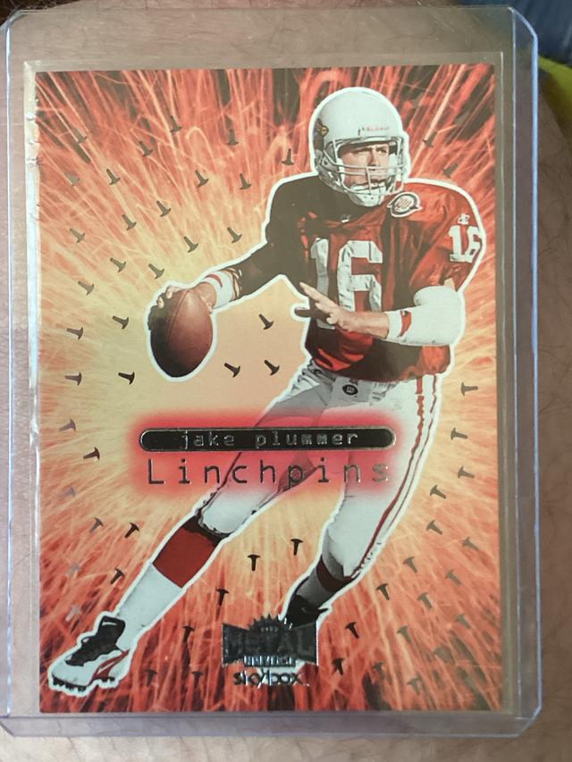 1999 SkyBox Metal Universe Jake Plummer ﻿Linchpins #4