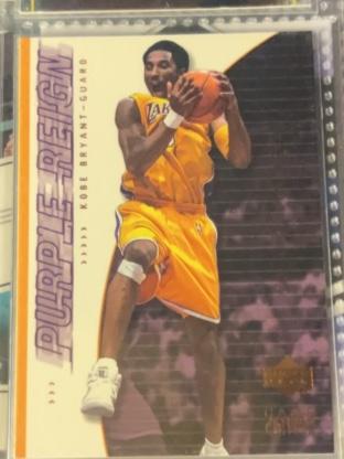 2000-01 Upper Deck Basketball Kobe Bryant Purple Reign #445