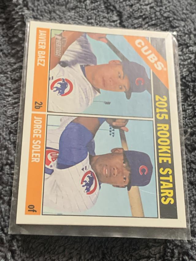 2015 Topps Heritage Jorge Soler Base Set #139