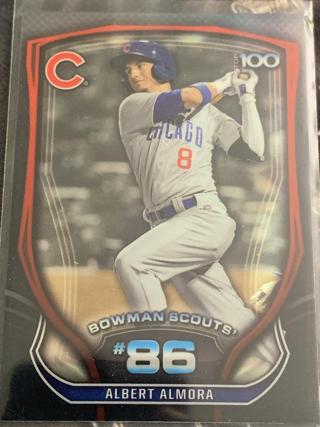 2015 Bowman Albert Almora Bowman Scouts' Top 100 Set #BTP-86