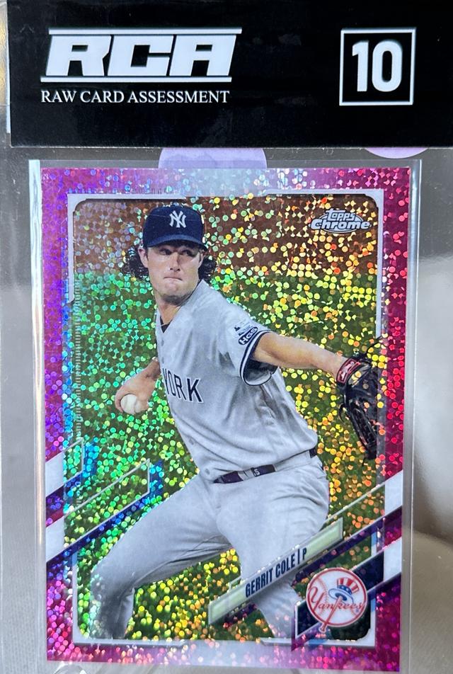 2021 Topps Chrome Gerrit Cole BASE CARDS /350 #80