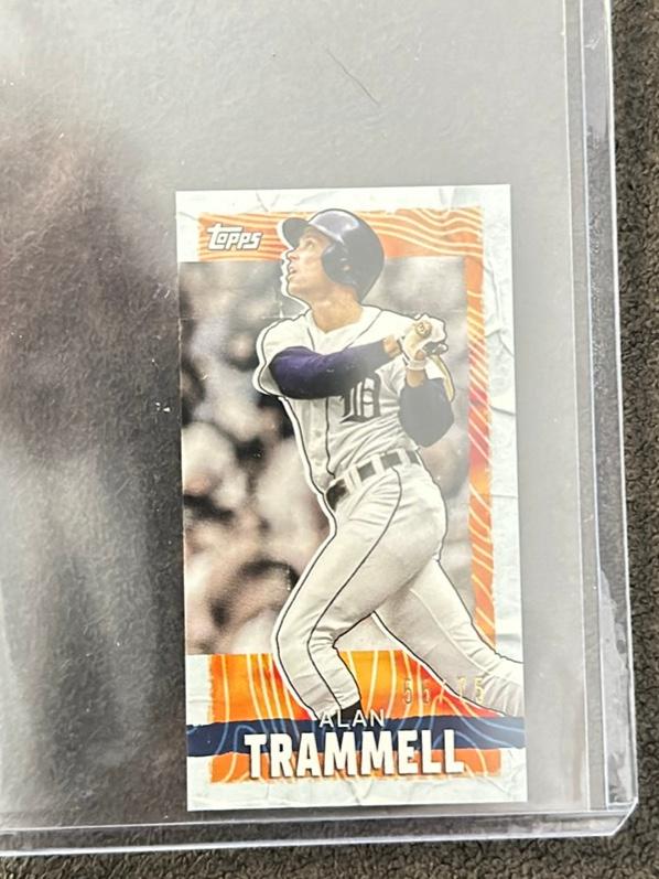 2023 Topps Rip Alan Trammell MINI BASE CARDS Base #MRIP-AT