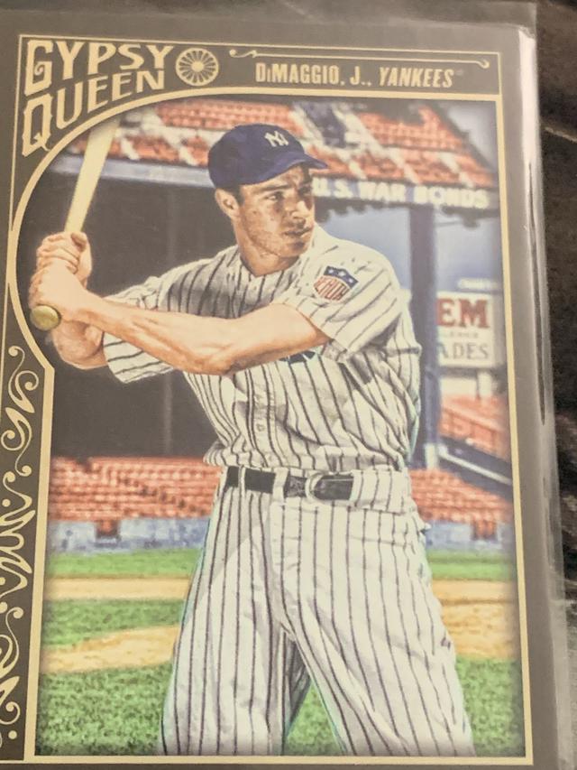 2015 Topps Gypsy Queen Joe DiMaggio Mini Base Variations Set Checklist #120