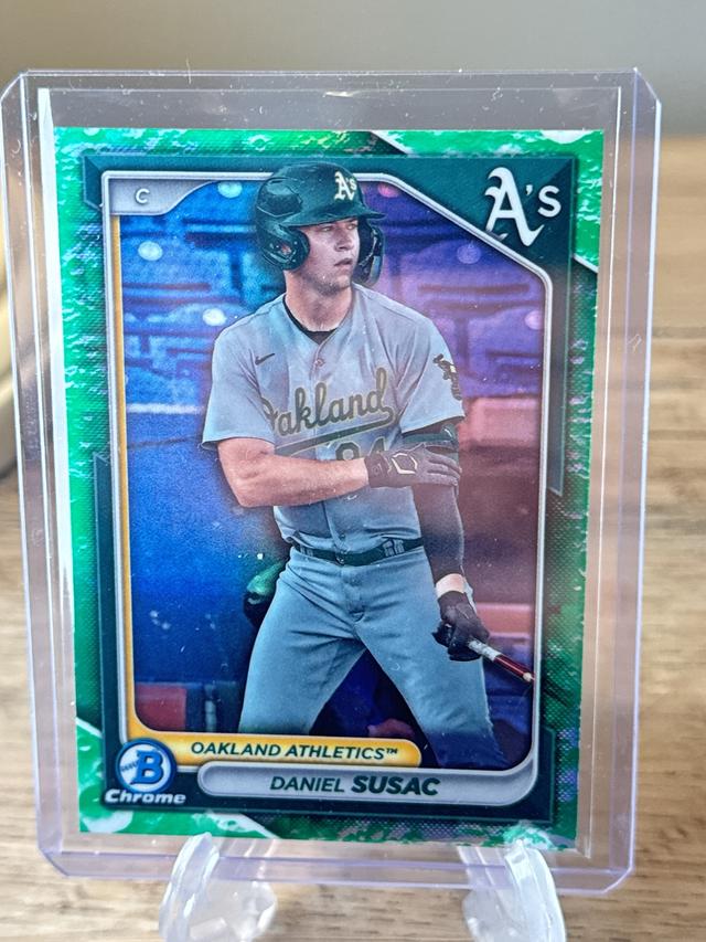 2024 Bowman Daniel Susac CHROME PROSPECTS II Lunar Glow Refractors #BCP-42