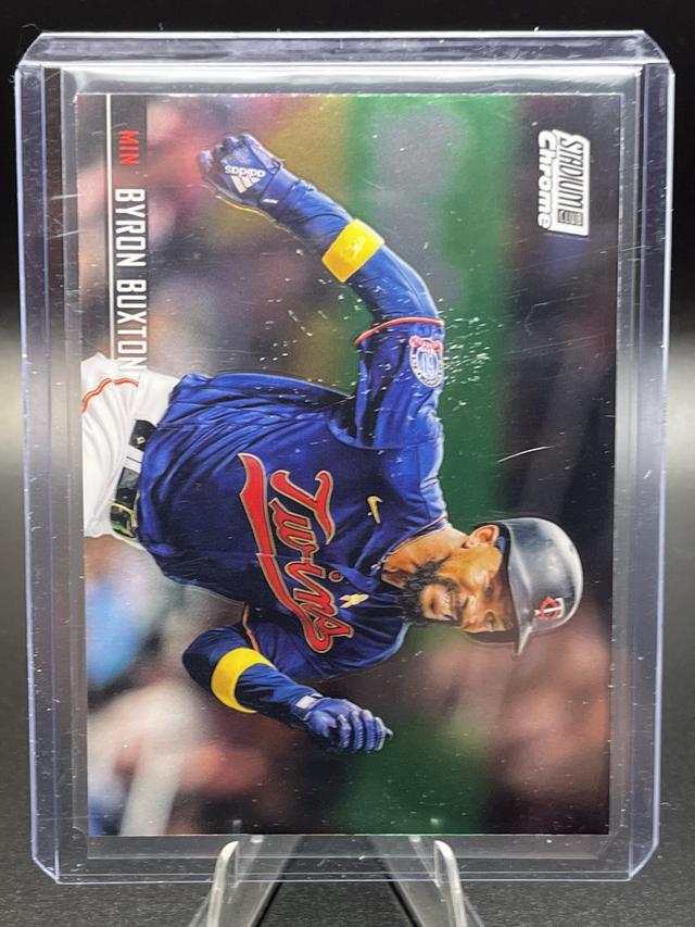 2021 Topps Stadium Club Chrome Byron Buxton BASE SET #63