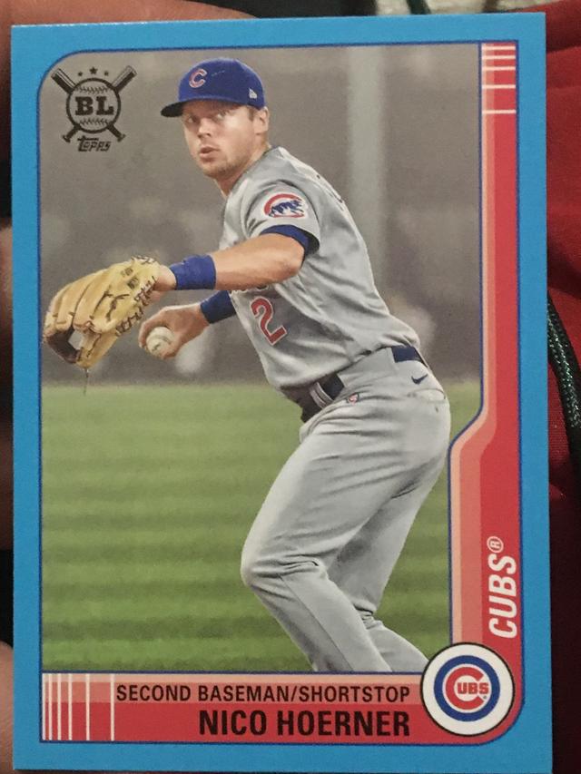 2021 Topps Big League Nico Hoerner ﻿Base Set #131