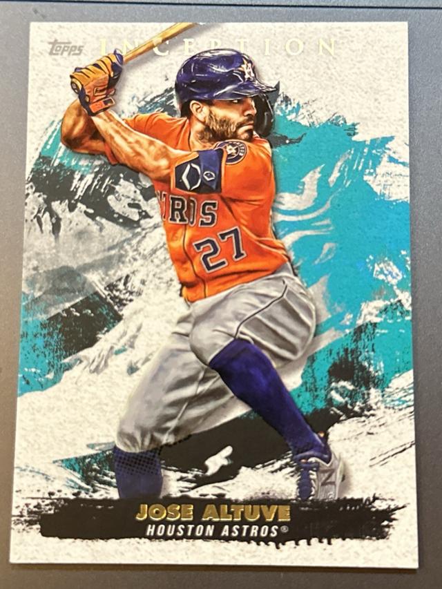 2021 Topps Inception Jose Altuve Base Set #45