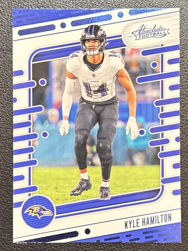 2024 Panini Absolute Football Kyle Hamilton ﻿Base Blue #10