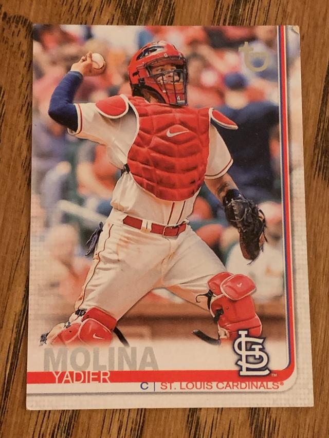 2019 Topps Series 1 Yadier Molina VETERANS Vintage Stock /99 #225