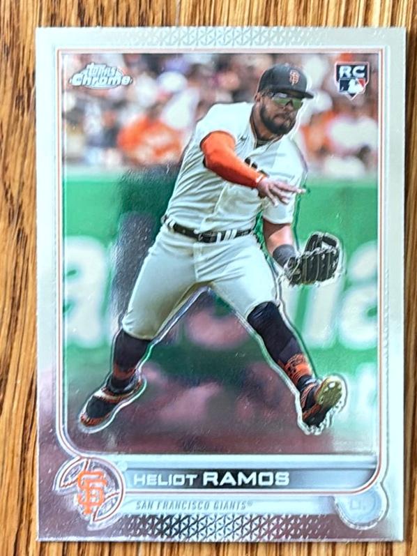 2022 Topps Chrome Updates Heliot Ramos BASE #USC194