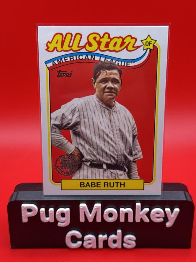 2024 Topps Series 2 Babe Ruth 1989 TOPPS ALL STAR BASEBALL #89ASB-17