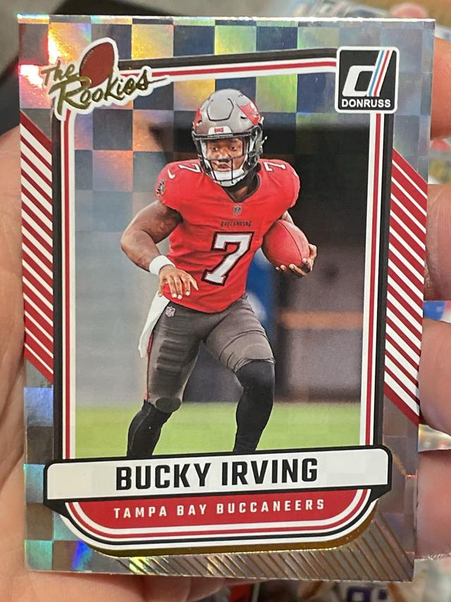 2024 Donruss Football Bucky Irving The Rookies #TR-18