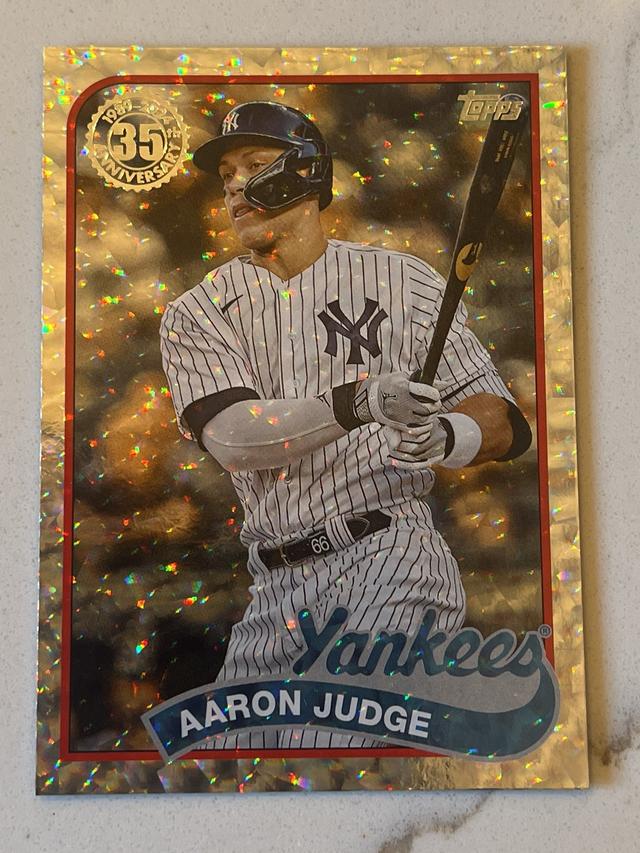 2024 Topps Series 1 Aaron Judge 1989 TOPPS BASEBALL #89B-31