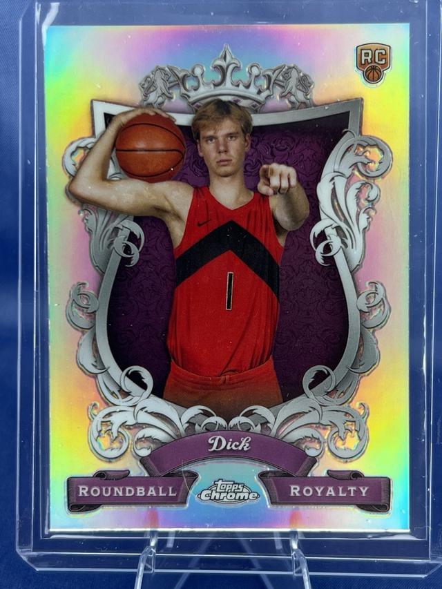 2023-24 Topps Chrome Basketball Gradey Dick Roundball Royalty #RR-17