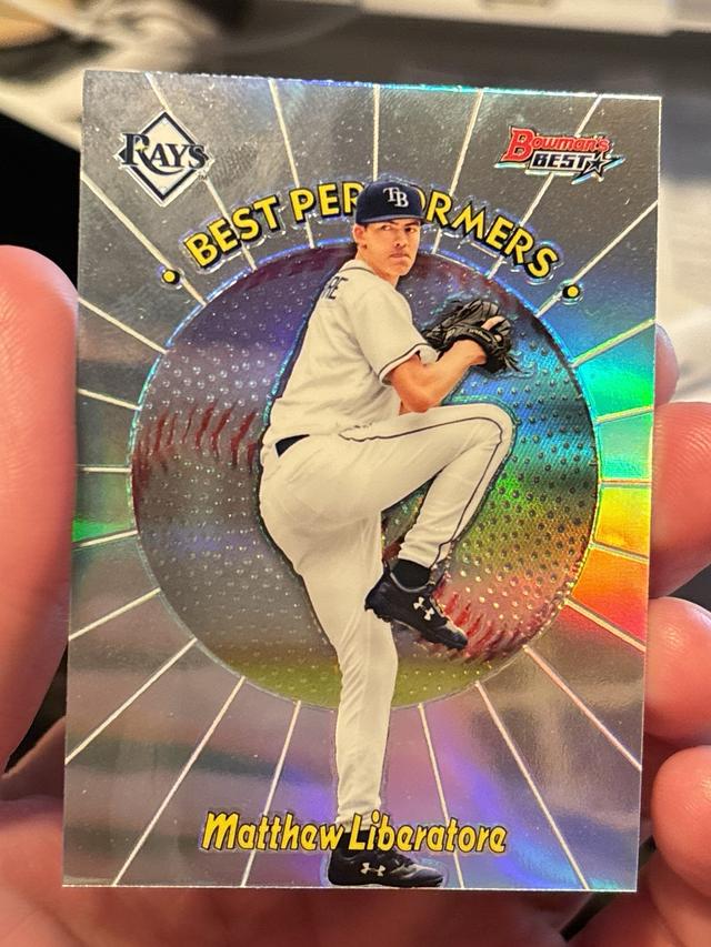 2018 Bowman's Best Matthew Liberatore 1998 BEST PERFORMERS #98BP-ML