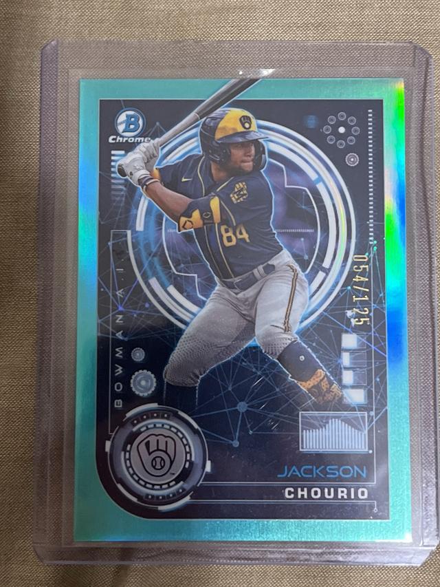 2024 Bowman Jackson Chourio BOWMAN AI /125 #BAI-16