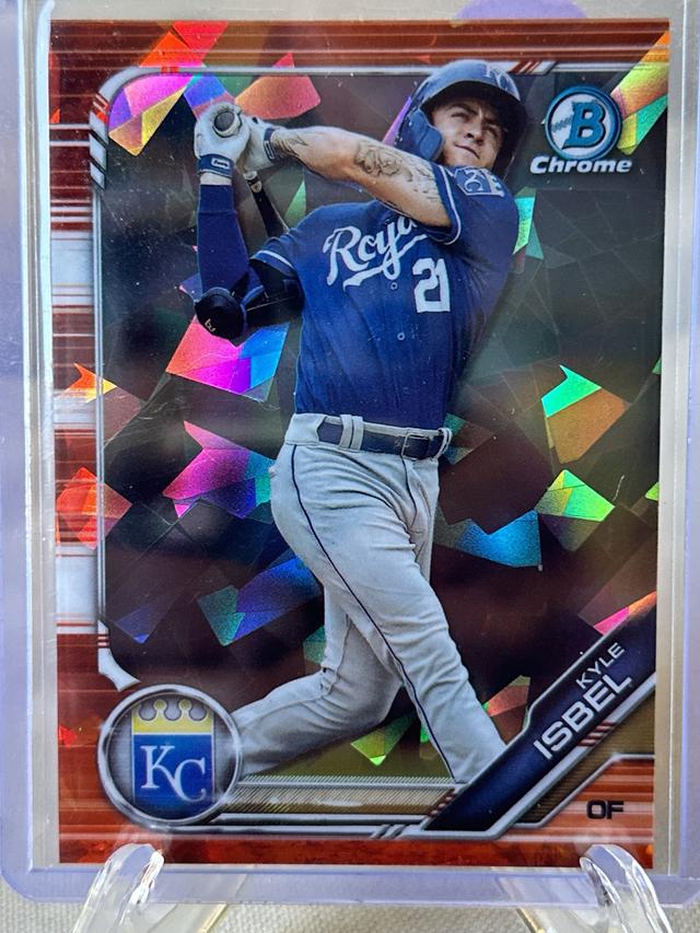 2019 Bowman Draft Kyle Isbel Base Chrome Set #BDC-106