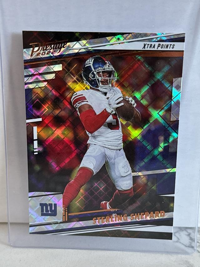 2022 Panini Prestige Sterling Shepard Base Set Diamond #218