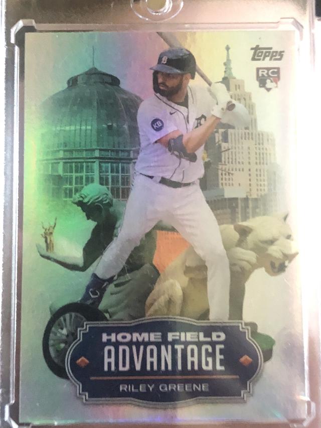 2023 Topps Home Field Advantage Riley Greene  ﻿HFA #HA-12