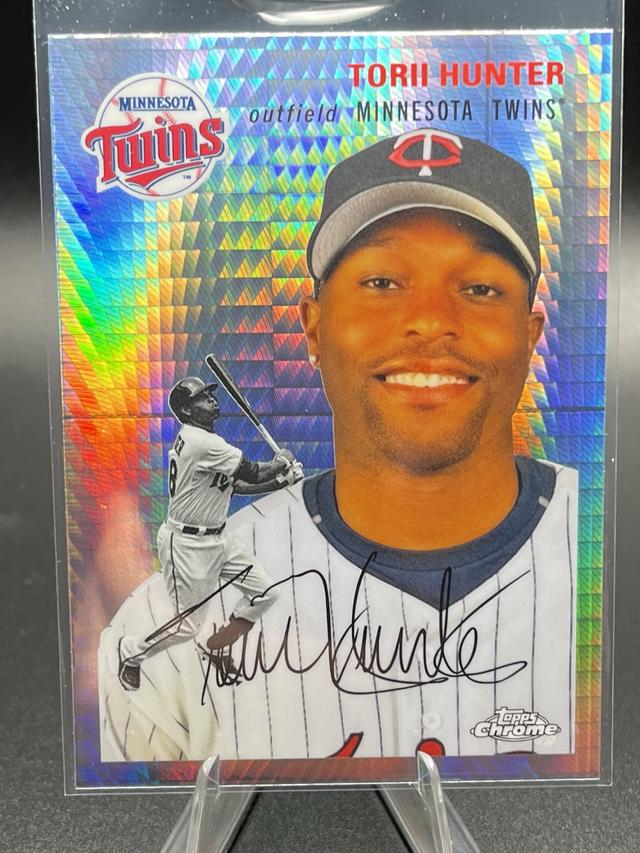 2023 Topps Chrome Platinum '54 Torii Hunter BASE CARDS #424