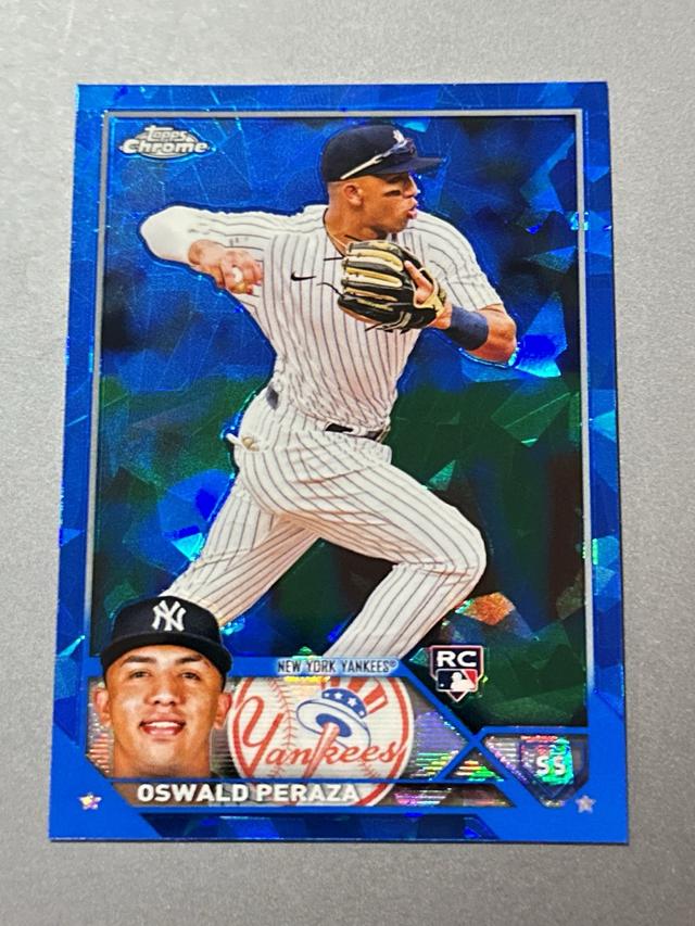 2023 Topps Chrome Sapphire Oswald Peraza SERIES 1 #94